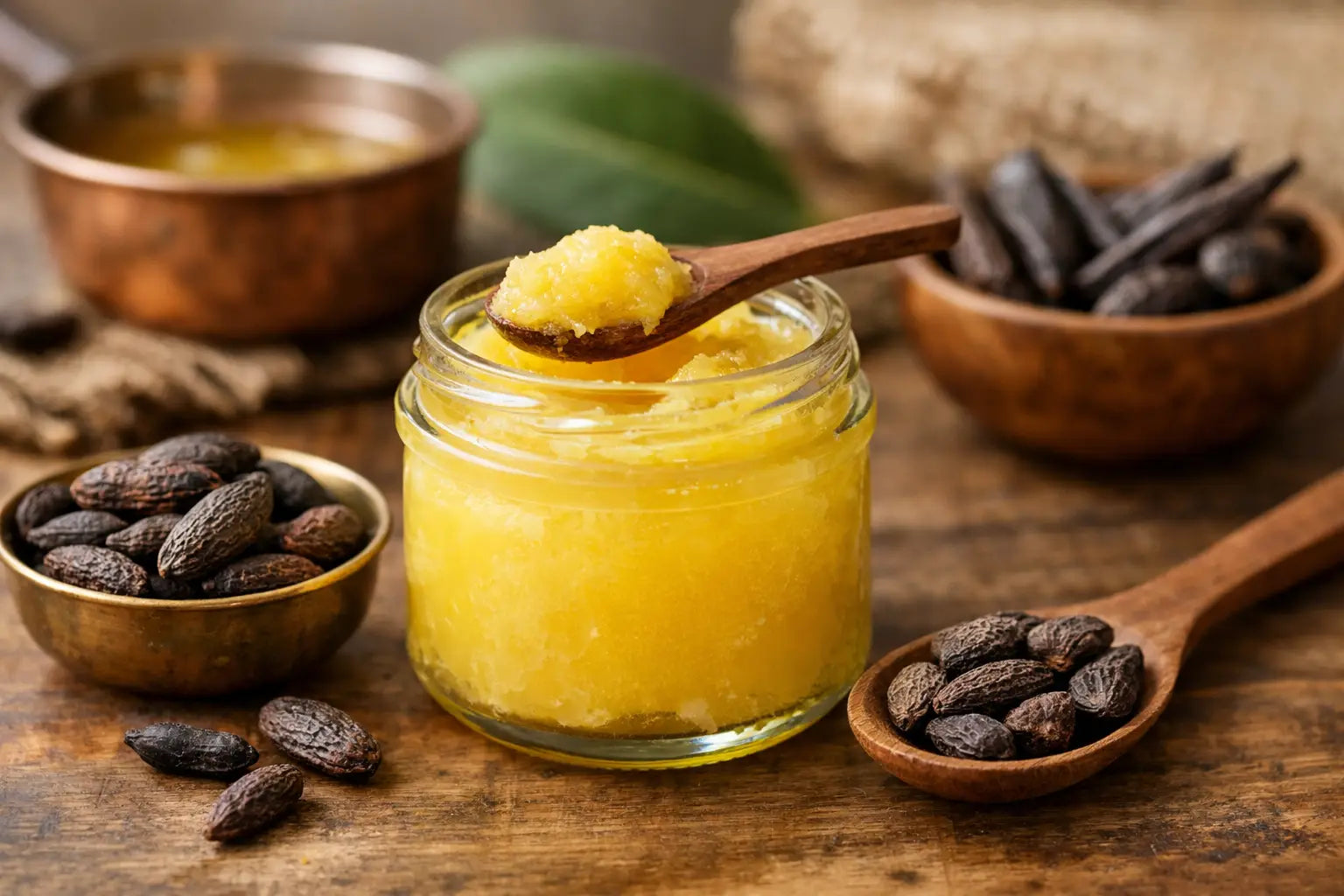 Ghee com cumaru: perfume brasileiro na cozinha