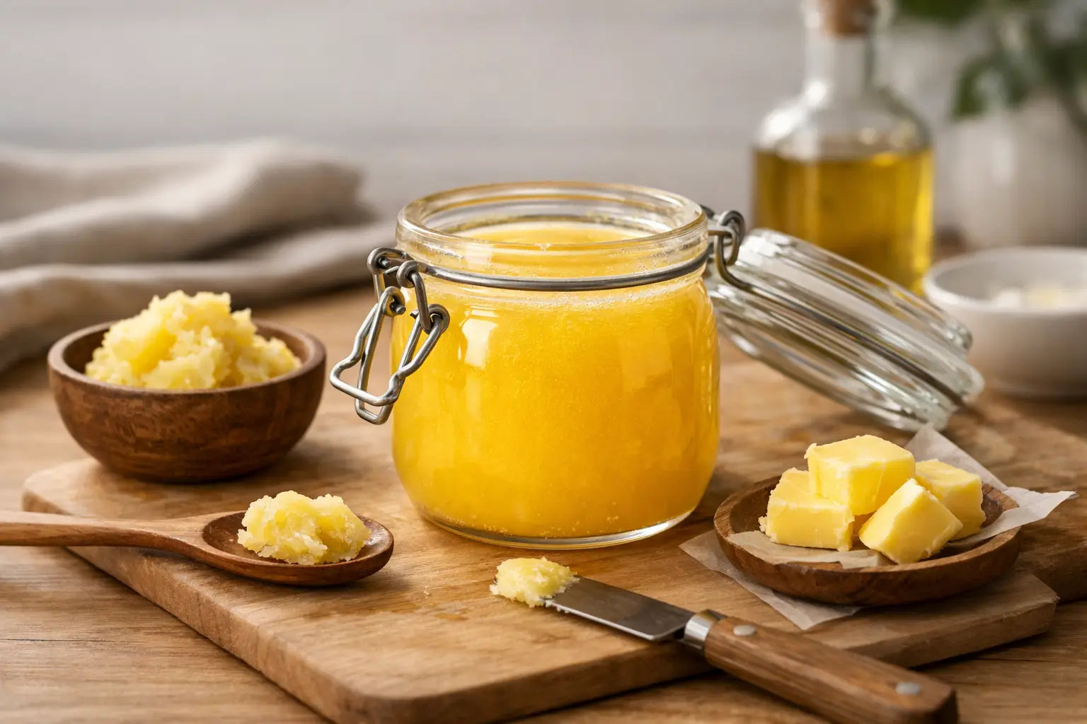 Como conservar manteiga ghee sem perder sabor